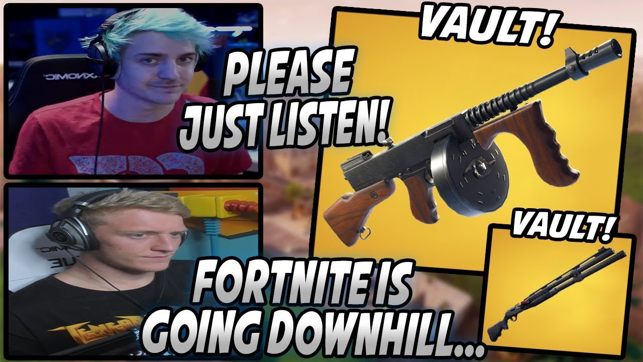 Tfue & Ninja CALL OUT Epic After Explaining Why The DRUM GUN Needs To Be REMOVED From Fortnite...