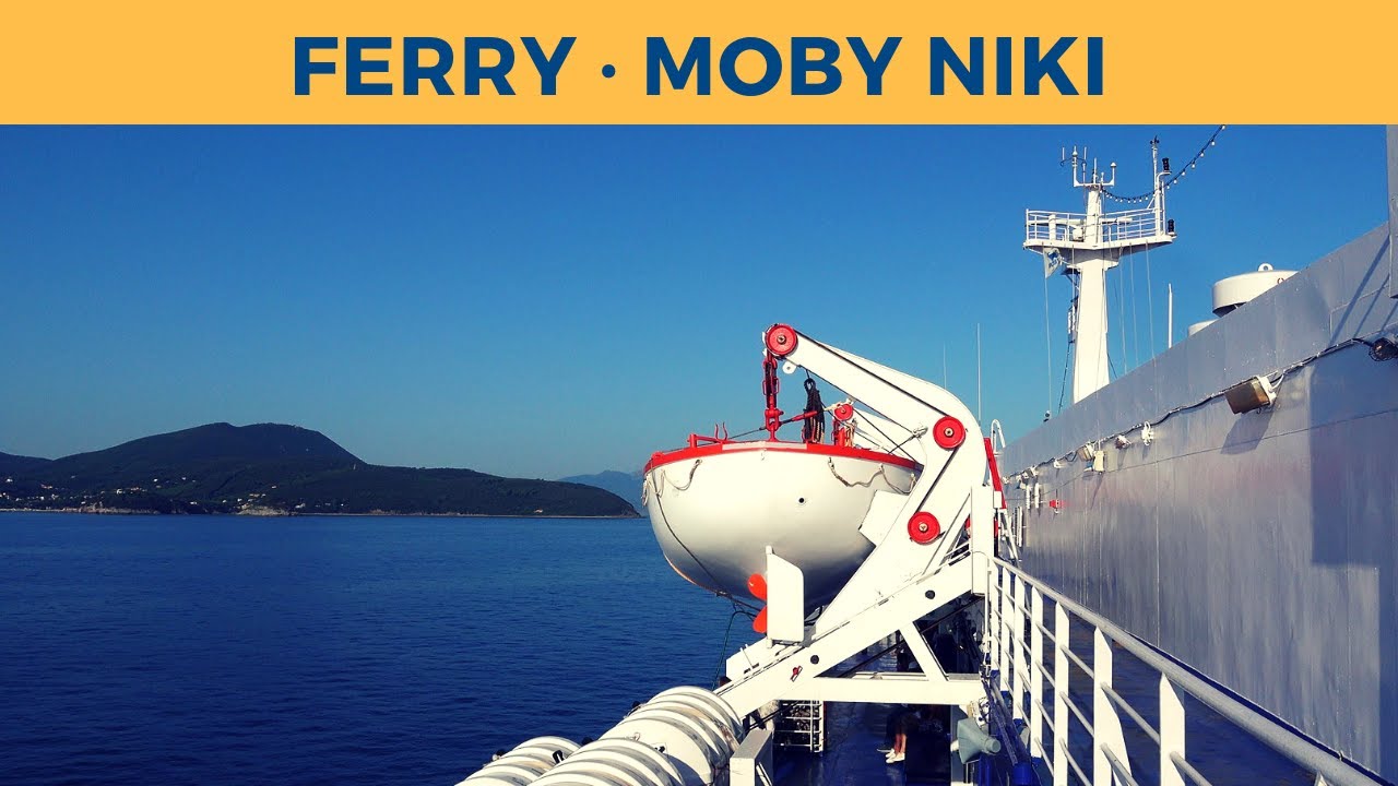 Passage on ferry MOBY NIKI, Piombino - Portoferraio (Moby Lines)