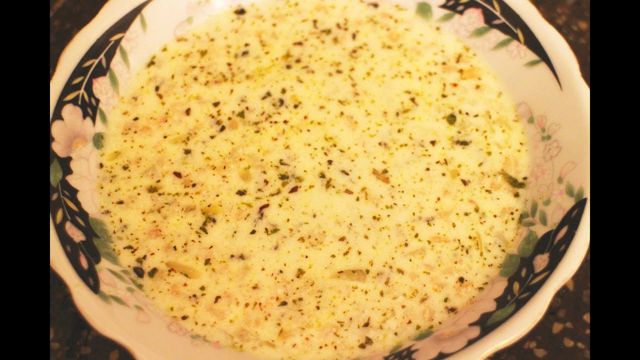 Ayran Çorbası Tarifi  - Sivas Usulü