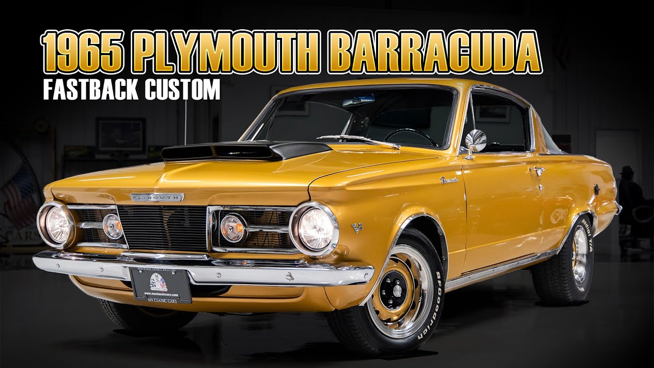 1965 Plymouth Barracuda Fastback Custom