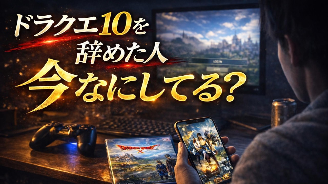 ドラクエ10を辞めた人は今どこへ行ったのか【ドラクエ10】