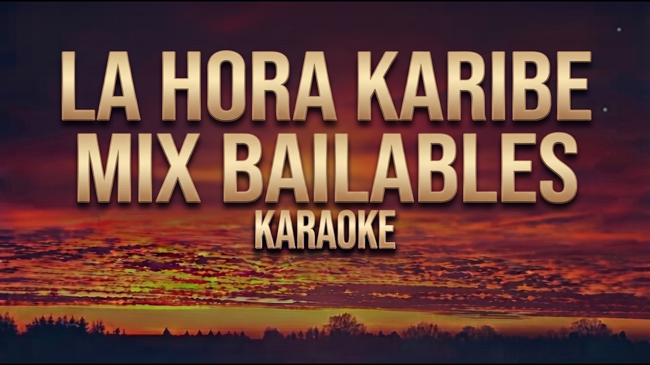 Mix Variado para fiestas #4, Karaoke con coros (Cachita, conga, el africano, la vida es un carnaval)