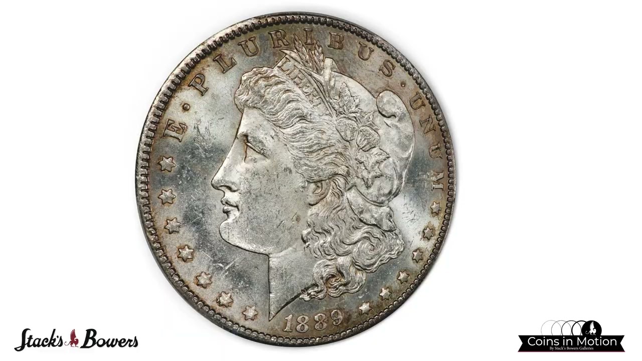 1889-CC Morgan Silver Dollar. MS-63 (PCGS). CAC.