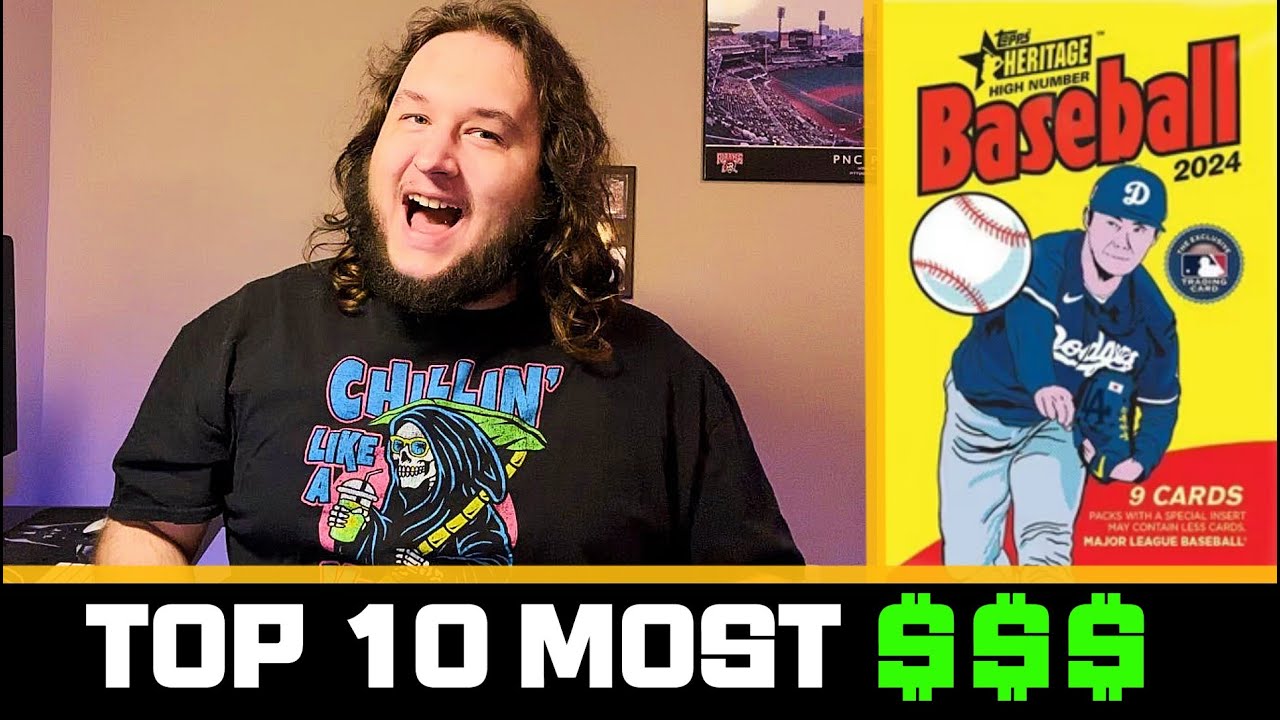 TOP 10 MOST VALUABLE CARDS IN 2024 TOPPS HERITAGE HIGH NUMBER