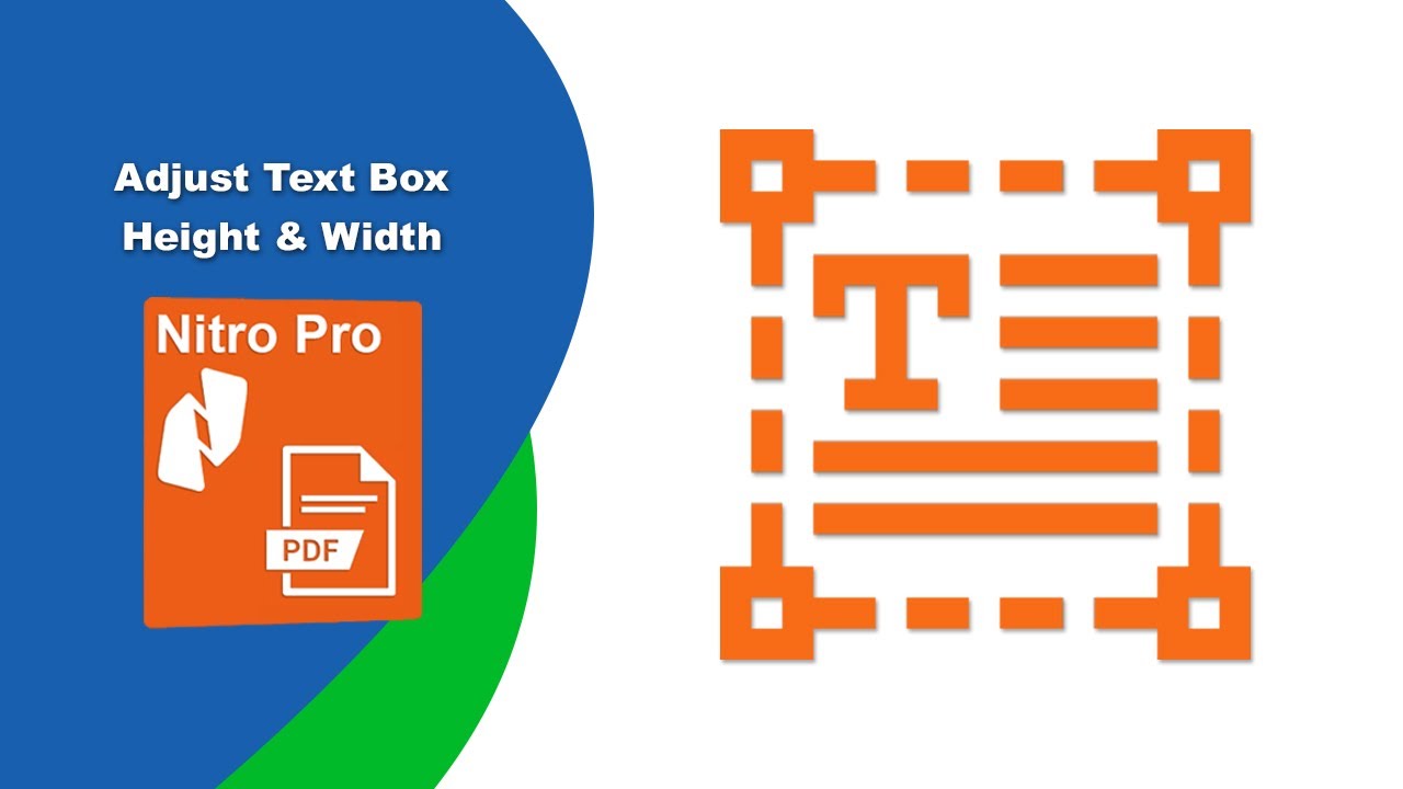 How to Easily Resize a Text Box in Any PDF Document in Nitro Pro PDF Editor