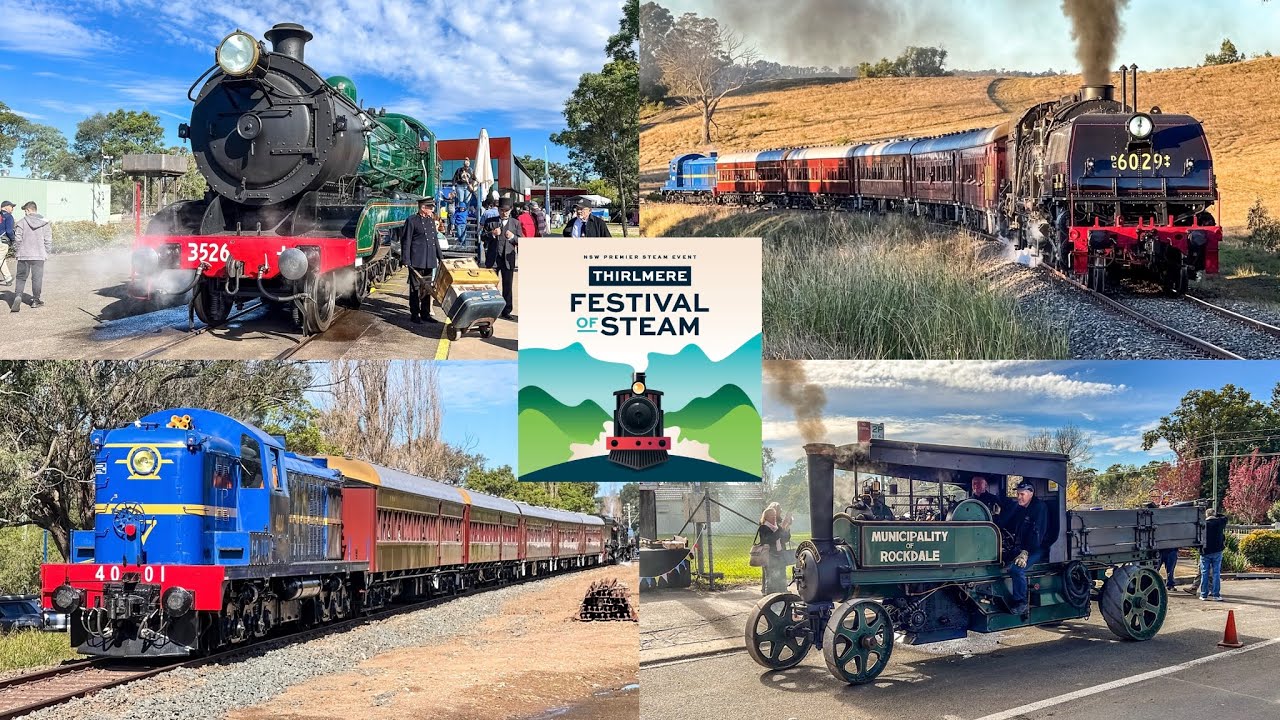 Transport for Sydney Vlog 805: Thirlmere Festival of Steam 2024 - Picton Shuttles + Other Clips