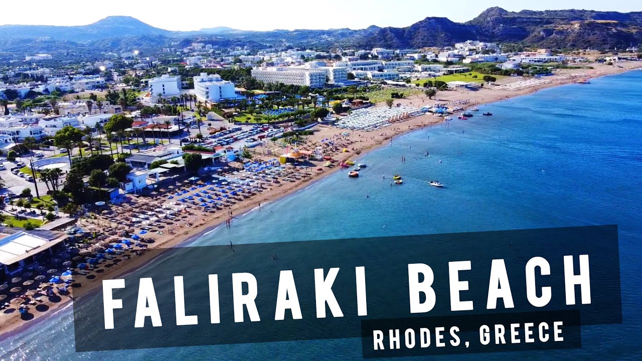 Faliraki Beach, Rhodes | GREECE 🇬🇷