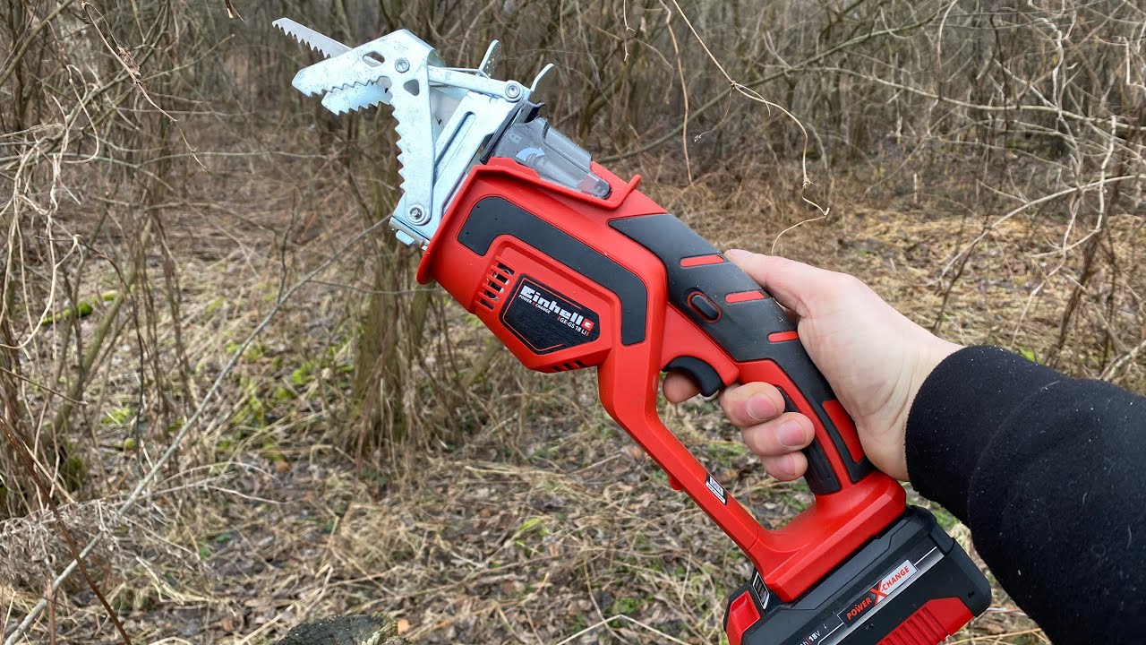 Неперевершена пилка для обрізки дерев‼️ Einhell GE-GS 18 Li🔥🔥