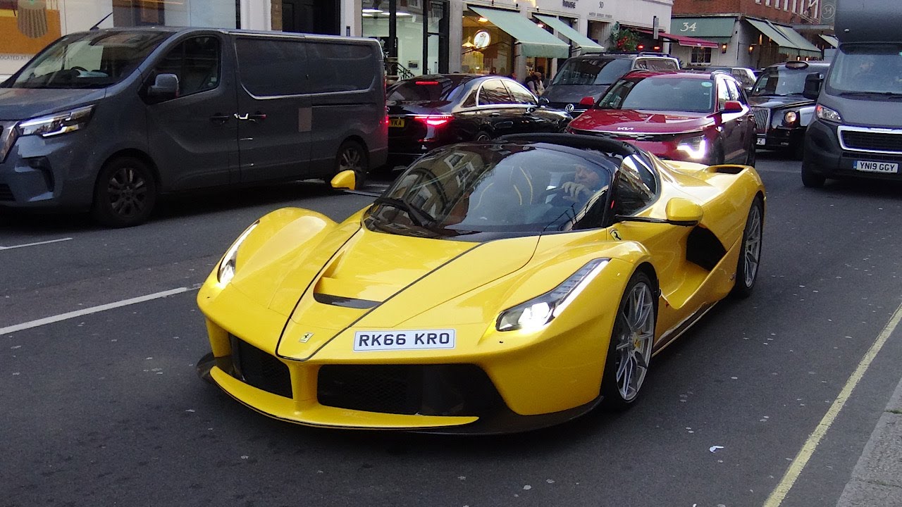 Supercars in London November 2024