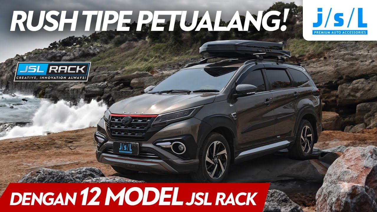12 ROOF BOX INI DIJAMIN PAS UNTUK RUSH PETUALANG!! JSL RACK