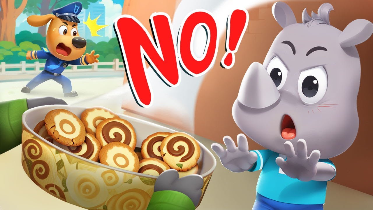 Jangan Makan Makanan dari Orang Asing | Lindungi Dirimu Sendiri | Kartun | Kepala Polisi Labrador