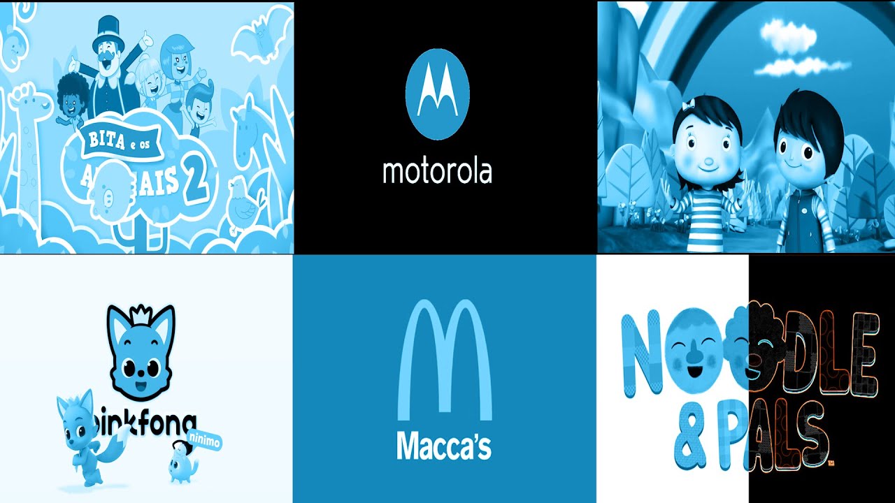 (grand compilation)Logo Effects | Pinkfong x Ninimo, Motorola, Let's Sing Again, Macca's, Mundo Bita