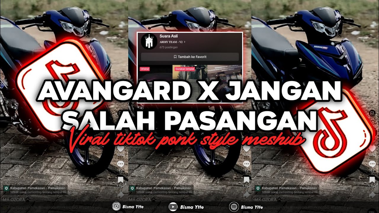 AVANGARD X JANGAN SALAH PASANGAN X MASHUP [PHONK STYLE] KING BOYY SOPAN [SLOWED + REVERB]