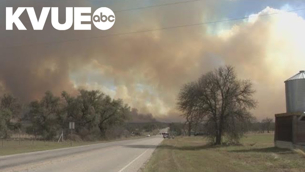 Crews continue to battle massive 8,600-acre wildfire in Gillespie County