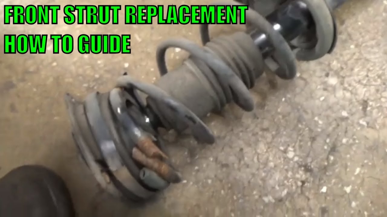 Front strut Replacement on a Nissan versa