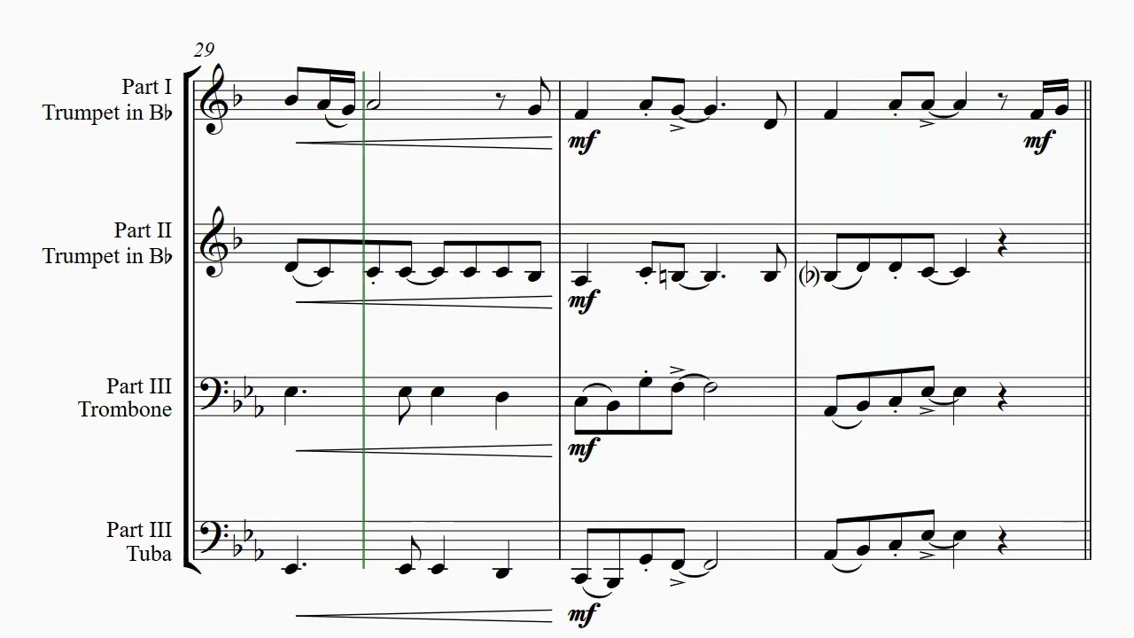Yesterday - Brass Trio