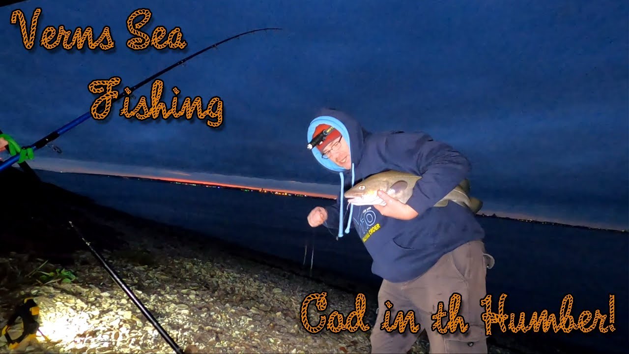 VERNS SEA FISHING | CATCHING COD ON THE RIVER HUMBER MY PERSONAL BEST FISH COD CATCHER IS BACK