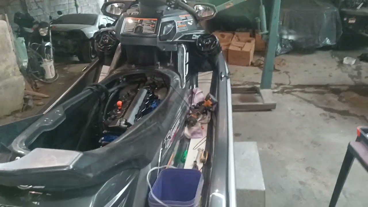Jet ski motor Honda HRV 1.8 fueltech ft450 flex 