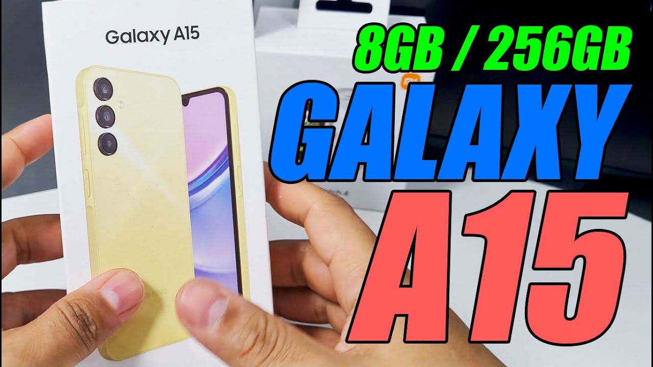 Unboxing Samsung Galaxy A15 8GB 256GB