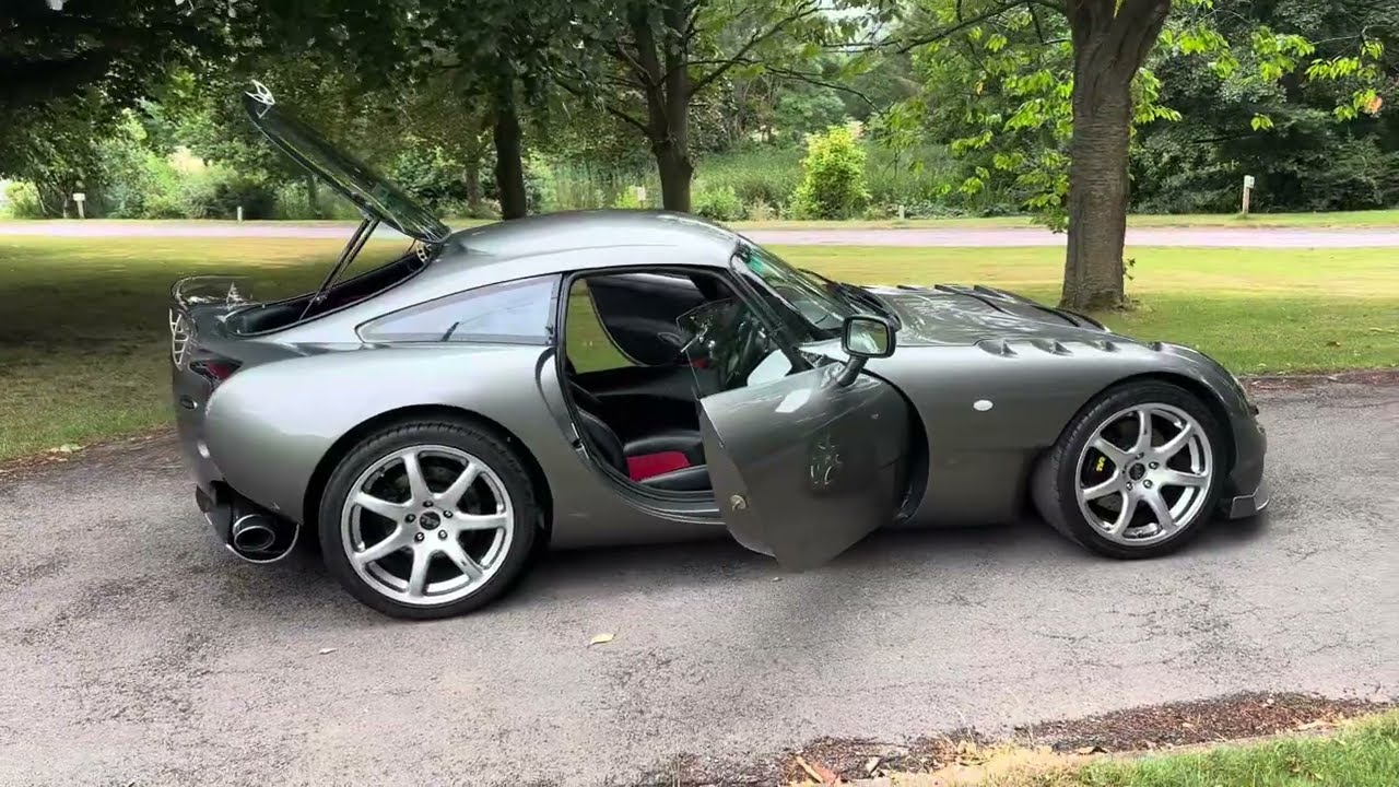 TVR Sagaris 4.0 A/C - 2005/05 - 11k - Titanium Grey - Original paint!! - INTERIOR VIDEO
