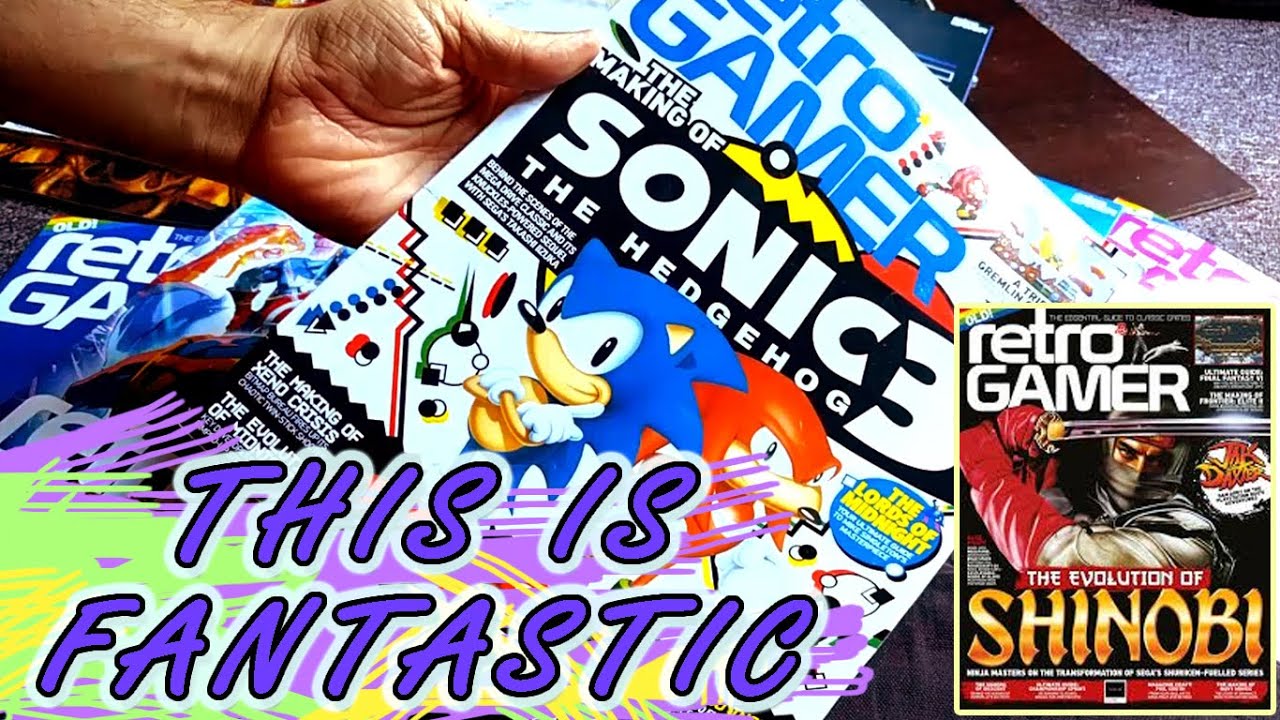 Gaming Magazines in 2025?  Why I adore RetroGamer. (40% off now)