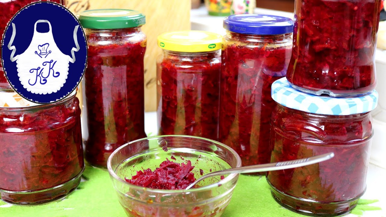 Rote Bete Salat für Winter mit vielen anderen Tipps / Selbstversorger Rezept