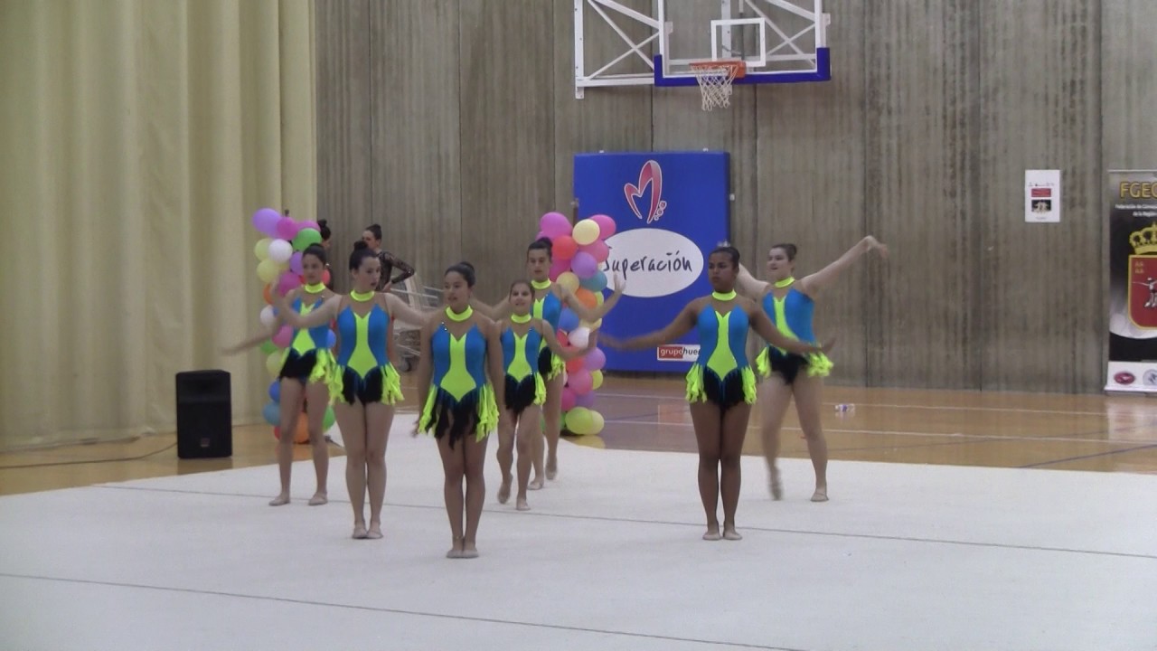 Colegio Narval Concurso Gimnasia EStética 4º puesto