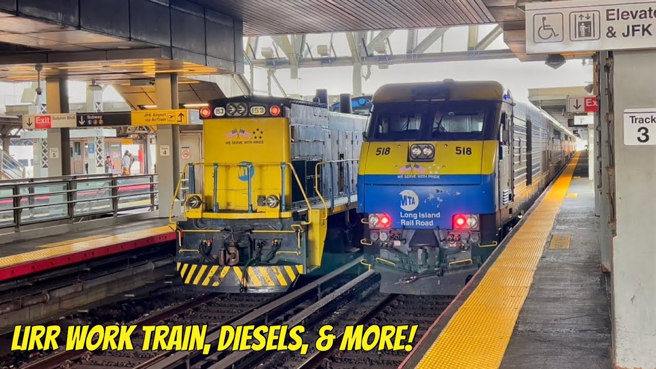 Busy Day at Long Island Railroad’s Jamaica Station