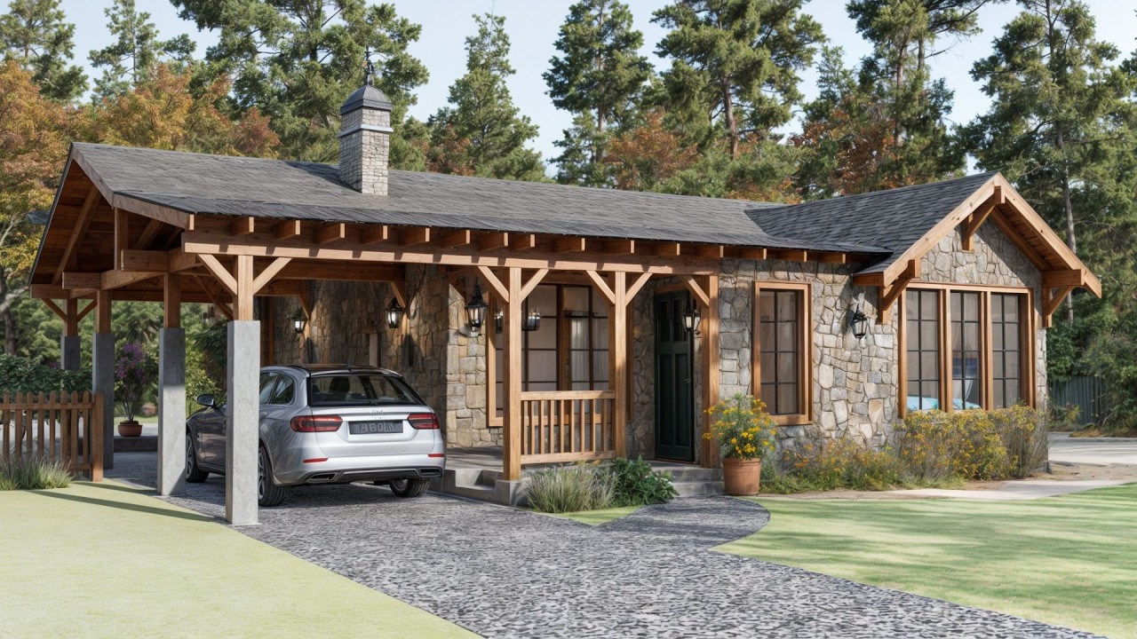 950sq ft (88m2) A Peaceful Cottage Retreat – Rustic Charm and Warmth All Around