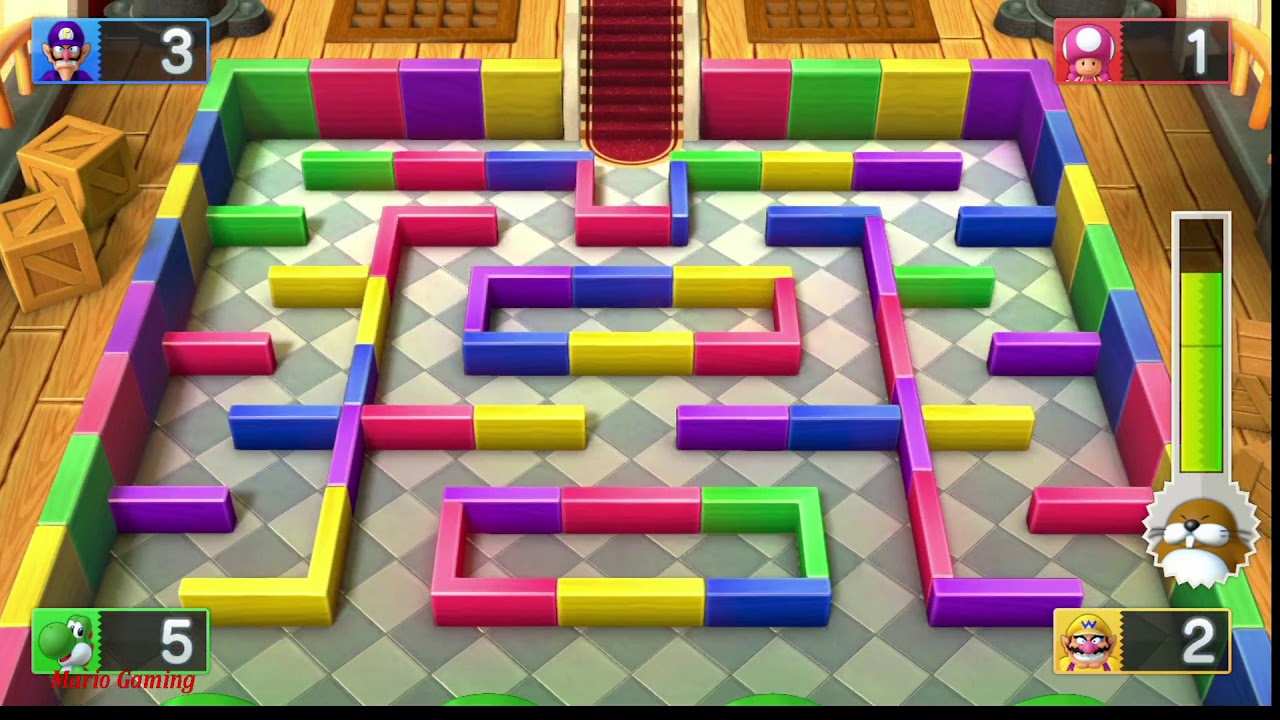 Mario Party 10 Mario Party - Game Play Haunted Trail #123 | Mario Gaming