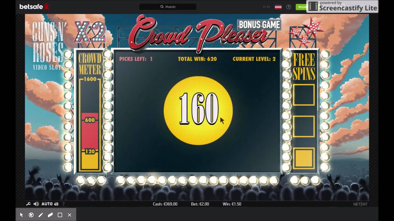 Guns N' Roses NetEnt Slot game feature preview and a big win