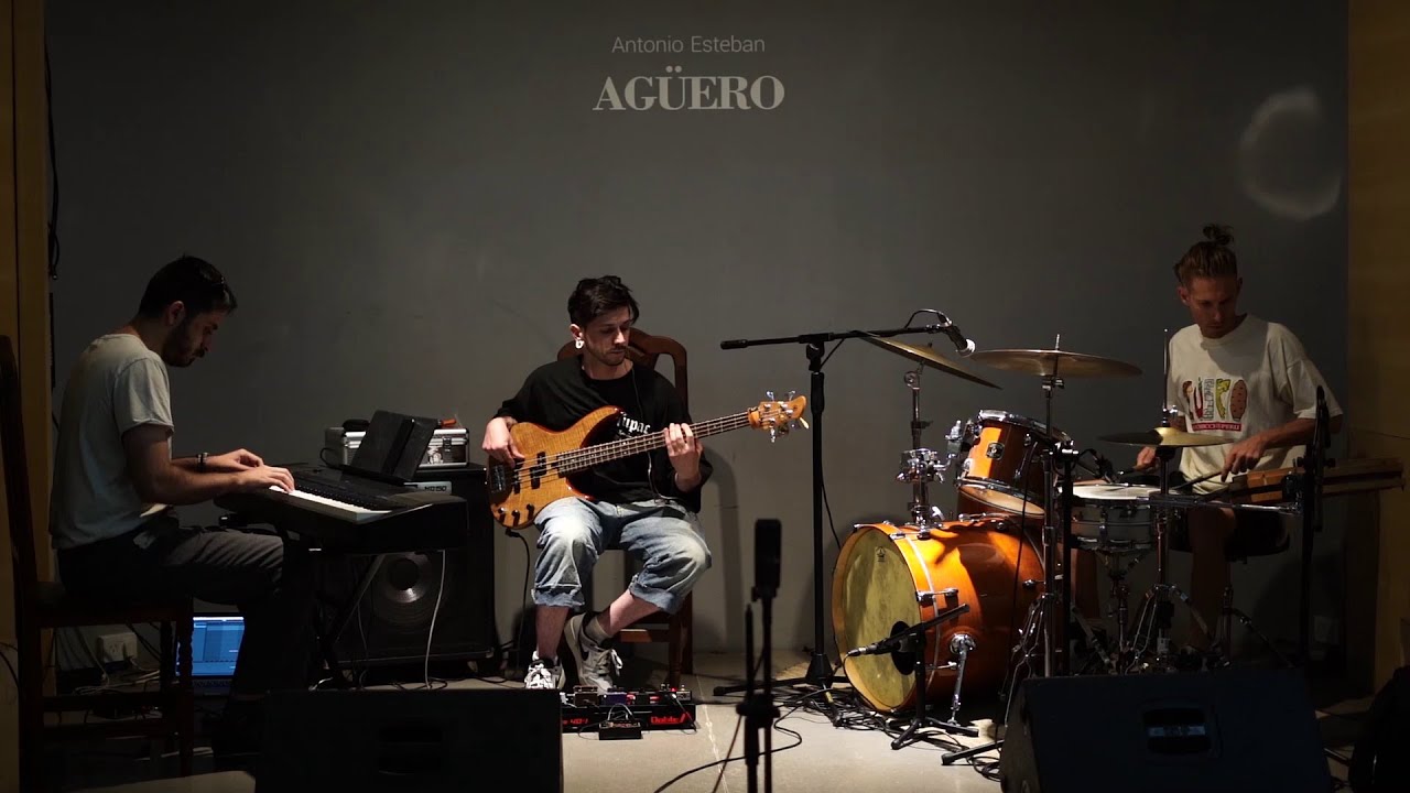 Casa del poeta jazz concert - Maher Bajjour, Santiago Remedi, Gastón Oroná 