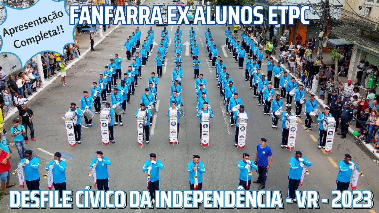Apresentação no Desfile Cívico de Volta Redonda. Sete de Setembro de 2023