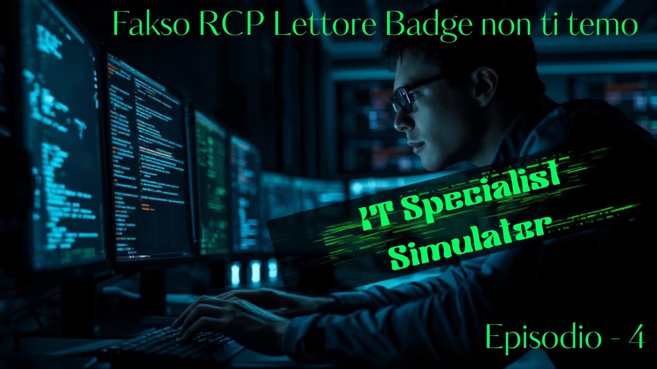 Il lettore di Badge si rivela arduo - IT Specialist Simulator #4 - Gameplay ITA