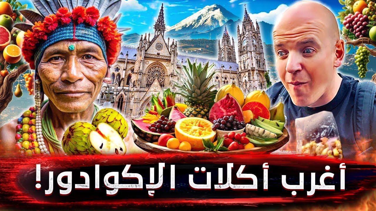 الإكوادور | جولة داخل أخطر أحياء العاصمة كيتو وتجربة أغرب الأكلات على الكوكب! 😱