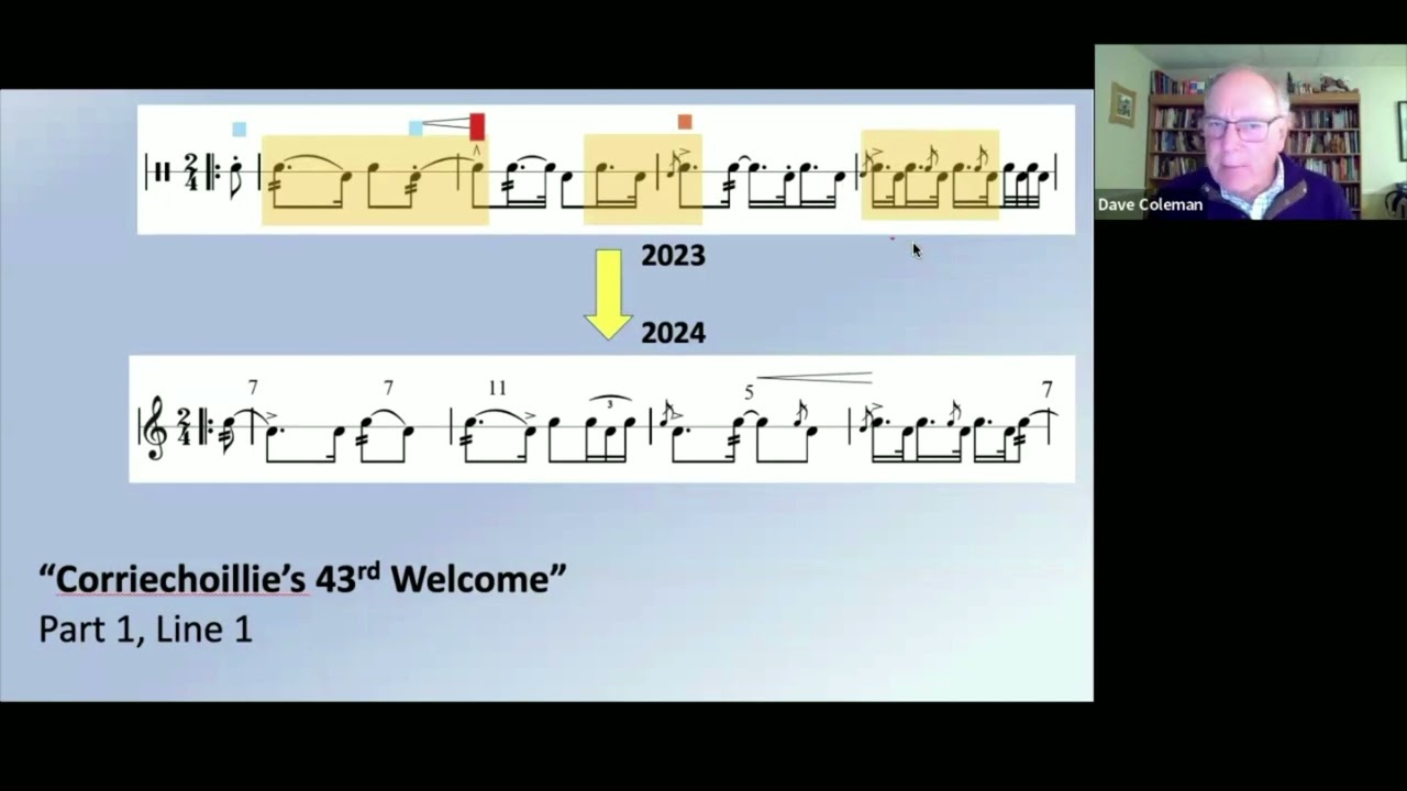 Pipe Band Drumming Lesson: Simplifying a Score for G5 with Dave Coleman