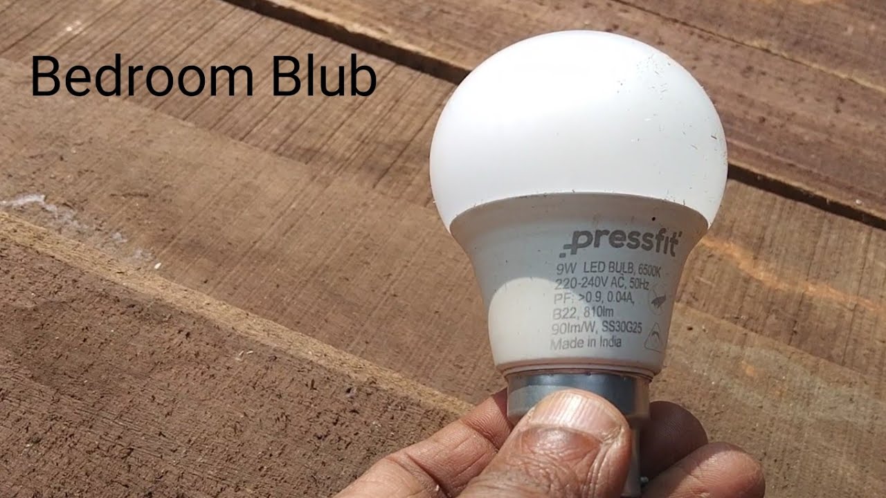 Pressfit 9 Wate Led Bulb Riview 😀 Jay Ganesh Electricals 