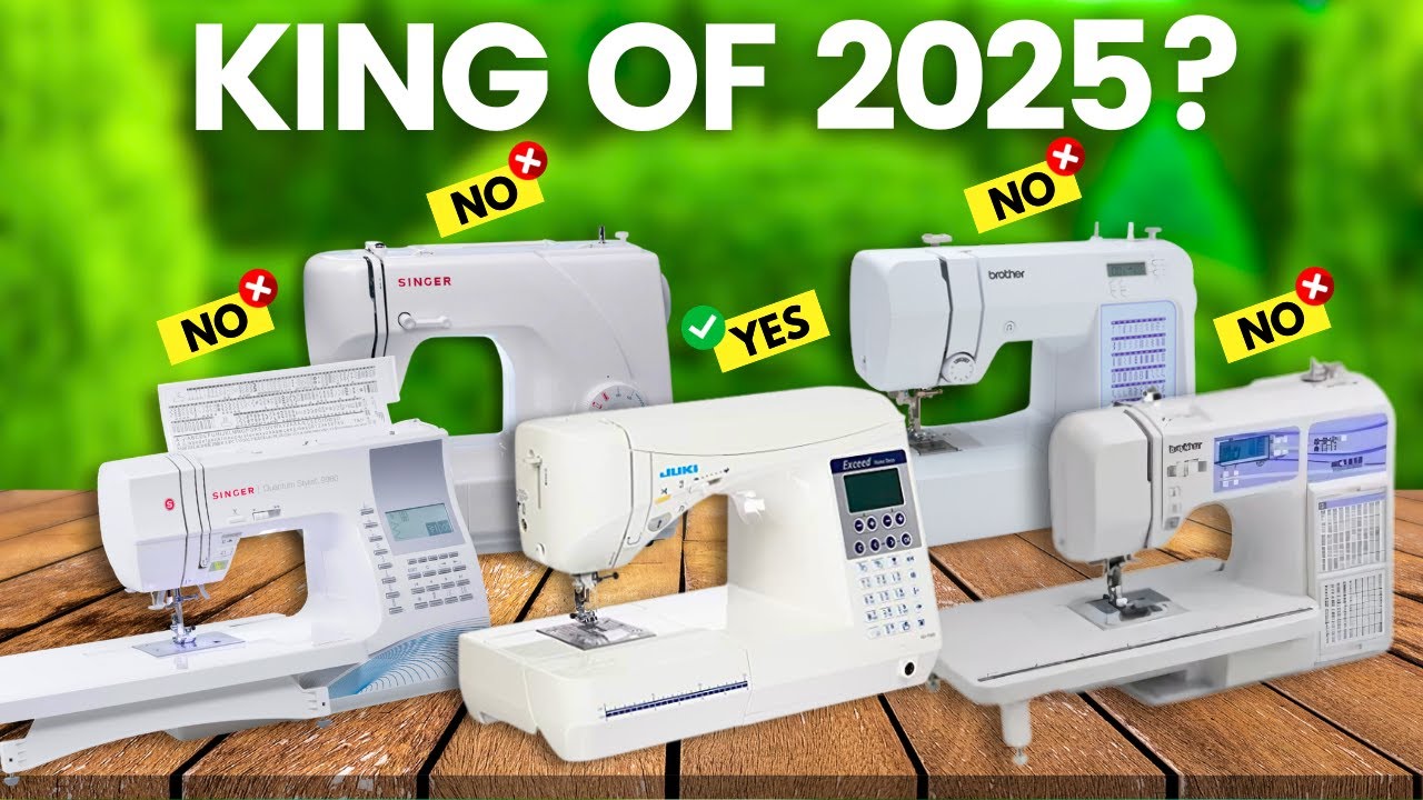 5 Best Sewing Machines 2025
