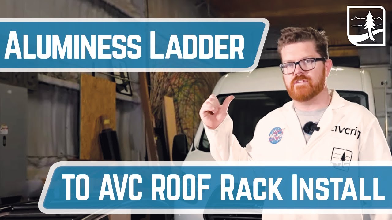 Aluminess Ladder to AVC Roofrack Install | Quick and Easy!