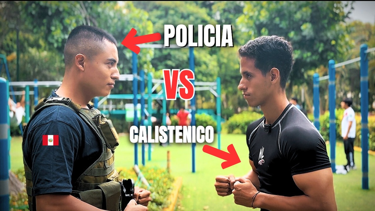 ME ENFRENTÉ AL POLICIA MAS FUERTE DE PERU - ¿Quién sera el ganador?