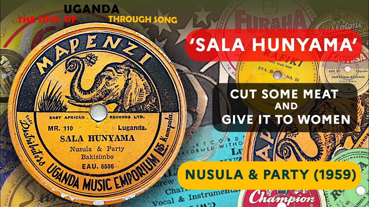 'SALA HUNYAMA' CUT SOME MEAT AND GIVE IT TO WOMEN - NASULA & PARTY (1959)