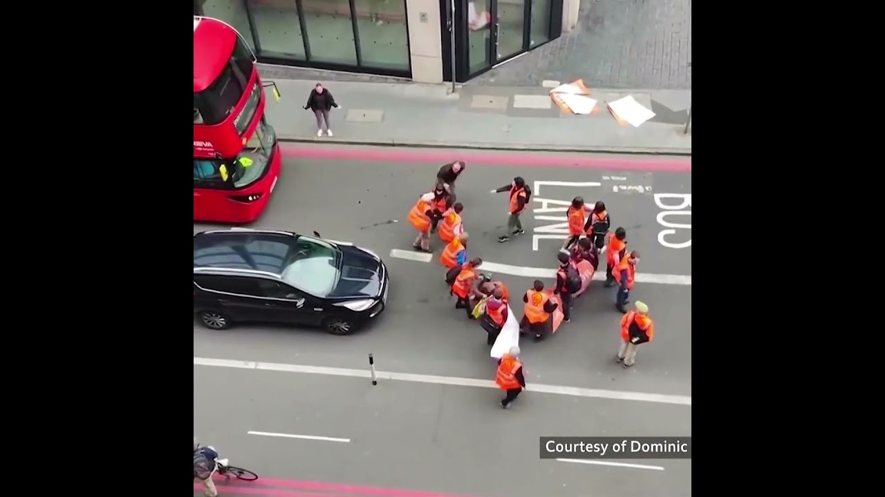 Just Stop Oil Supporters Violently Attacked | 