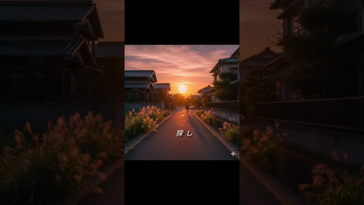 夕焼け空にさよなら