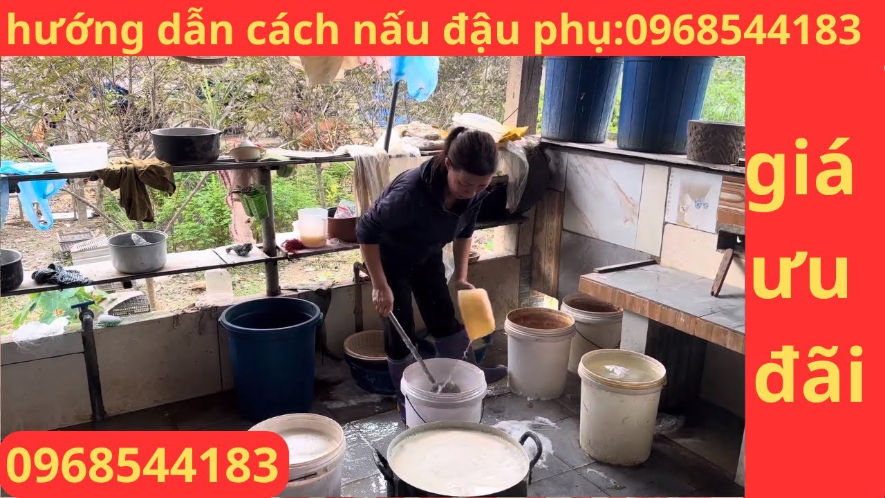 HƯỚNG DẪN CÁCH LÀM ĐẬU PHỤ NGON tại nhà