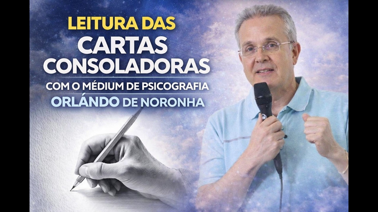 CARTAS PSICOGRAFADAS: Mensagens de Amor e Consolação com o Médium de Psicografia Orlando de Noronha.