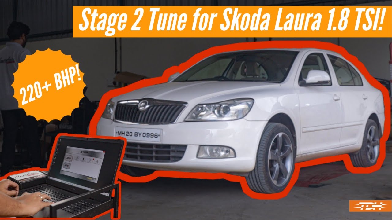 Stage 2 Tune for our Skoda Laura to 220+ Horsepower! + Acceleration Test (FAIL) | #ProjectLaura