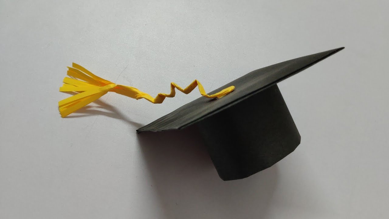 DIY Learn How to make graduation cap - Arts & Crafts | 3D Origami | Easy Origami @Origami World 🎓