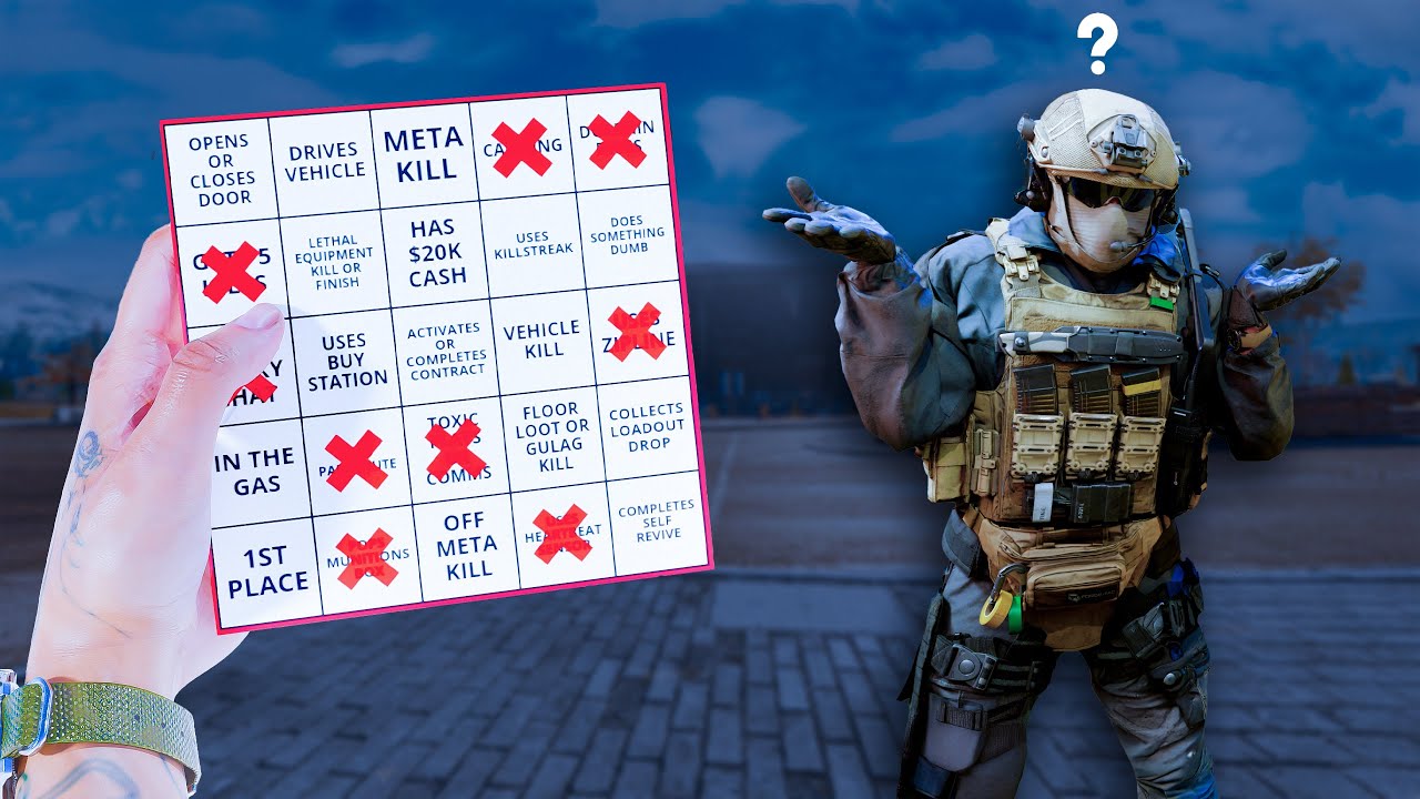 Наблюдаете за НОВЫМИ ИГРОКАМИ в WARZONE BINGO?