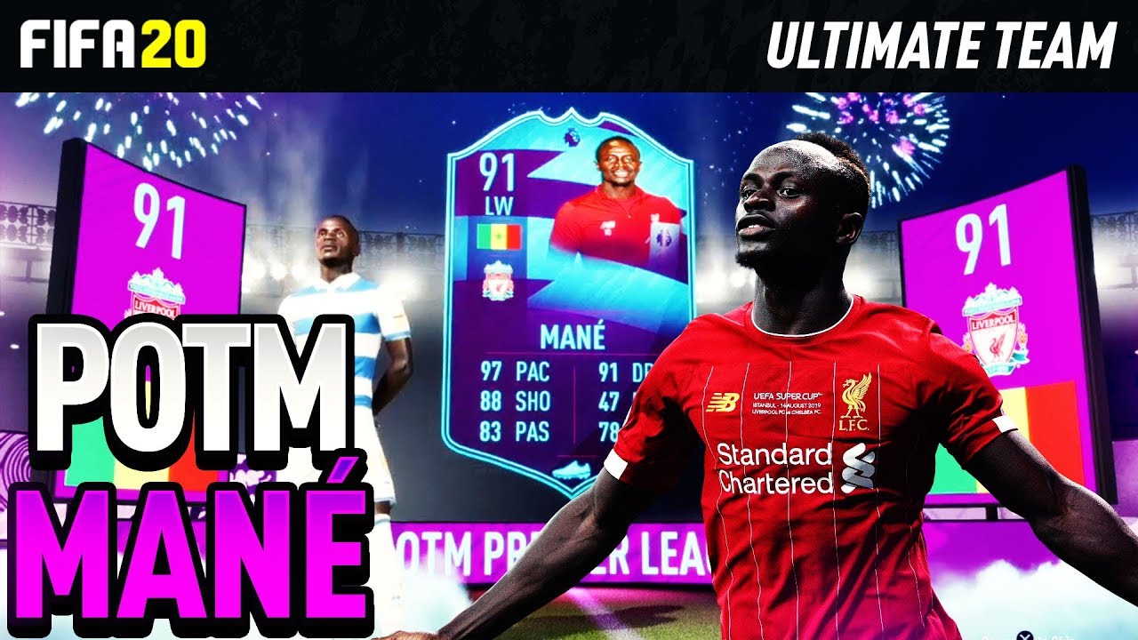 FIFA 20! NEW SADIO MANE POTM SBC! COMPLETING THE SBC + OPENING THE PACKS!