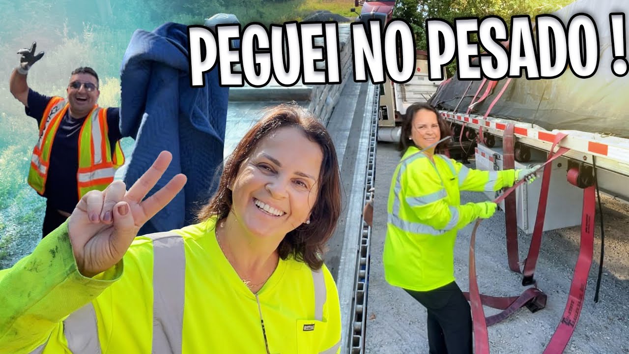 PEGUEI PESADO NO CARREGAMENTO COM O MARIDO